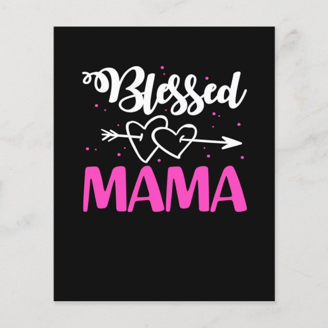 Blad Mamma Proud Mor | Cute Gift (Framsida)