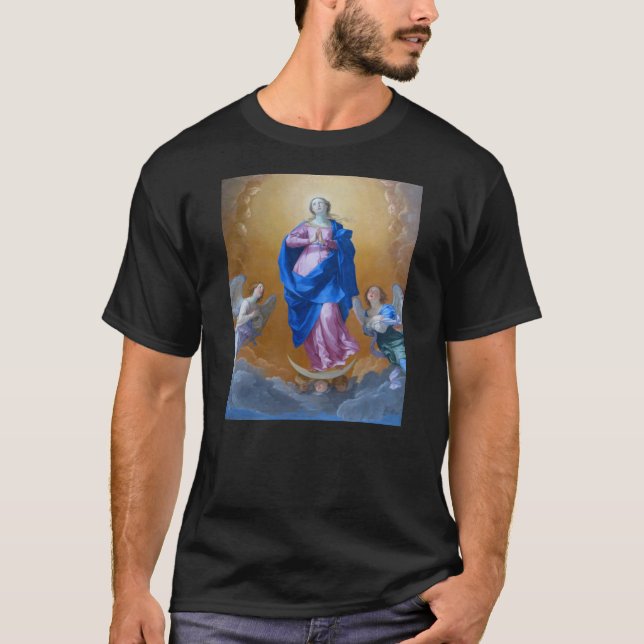 Blad Mary religiösa shirt Tee Shirt (Framsida)