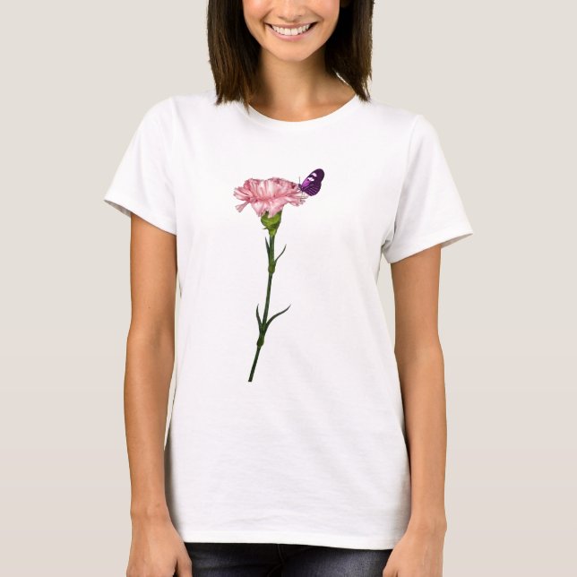 Blad med Vingar T-shirt (Framsida)