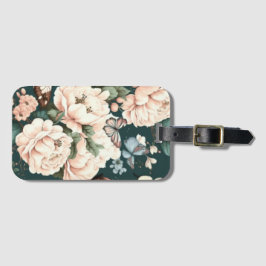 Blad och blommor bagagebricka