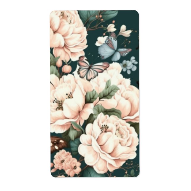 Blad och blommor fraktsedel (Framsidan)