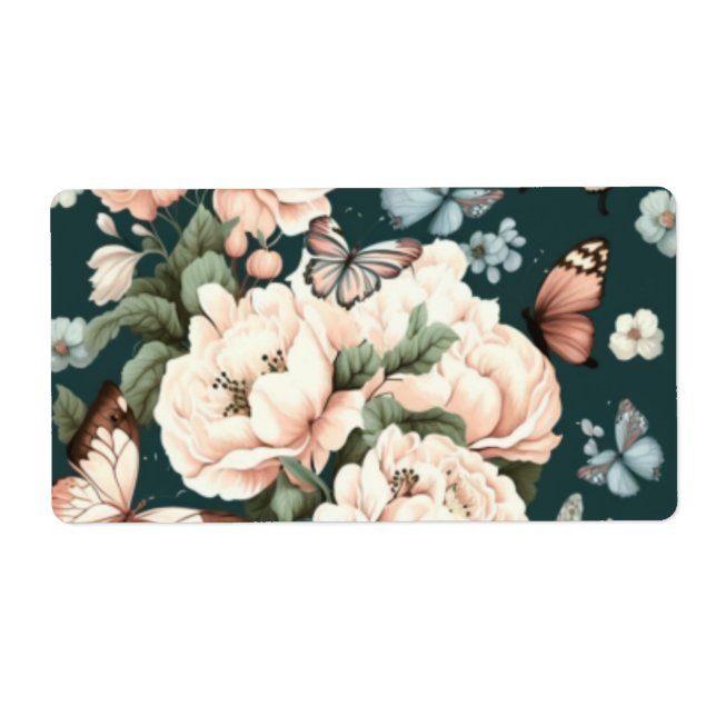 Blad och blommor fraktsedel (Framsidan)