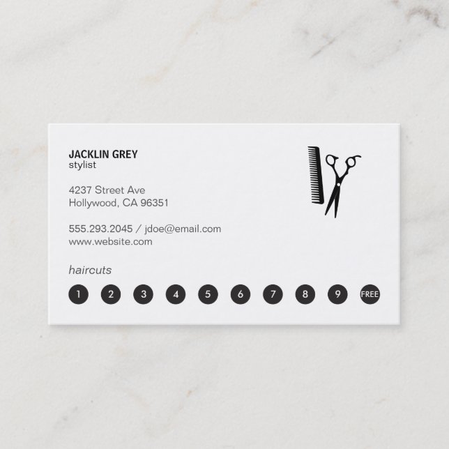 Blad och komb (slå kort 10) (Framsida)