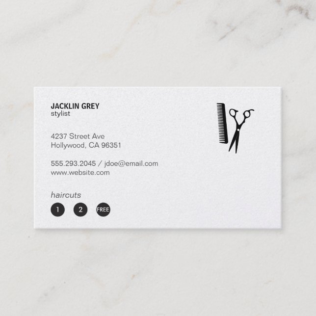 Blad och komb (slå kort 3) (Framsida)