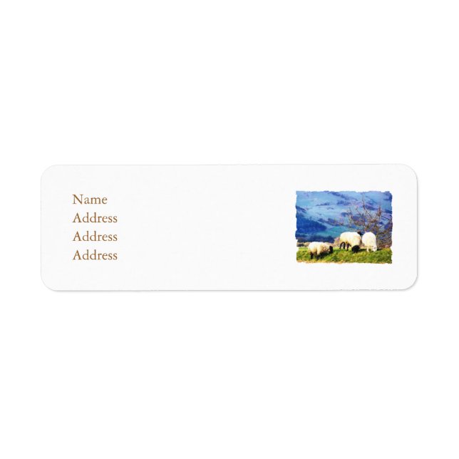 BLAD RETURADRESS ETIKETT (Framsidan)