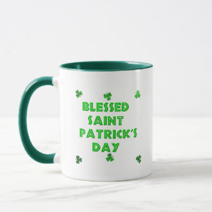 Blad Saint patrick's day (2) Mugg