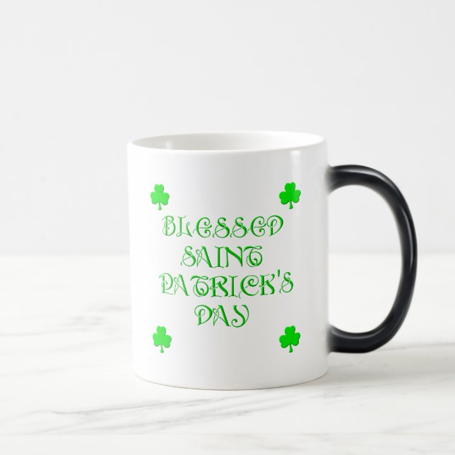 Blad Saint patrick's day (3) Magisk Mugg (Höger)