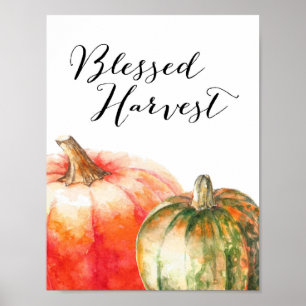 Blad skörd - Thanksgiving Poster
