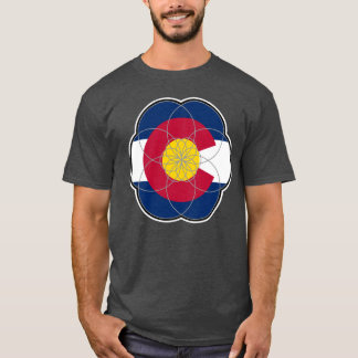 Blad till Life 051725 07 Colorado Flagga Ikonograp T Shirt