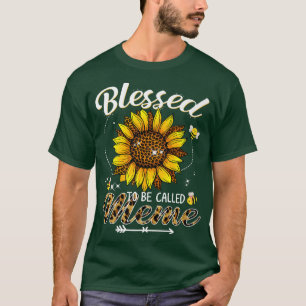 Blad till Meme Funny Leopard Solros T Shirt