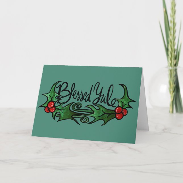 Blad ylle kort (Framsida)