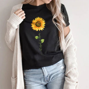 Bladad Kärlek Mamma T-Shirt - Gift för Mamma