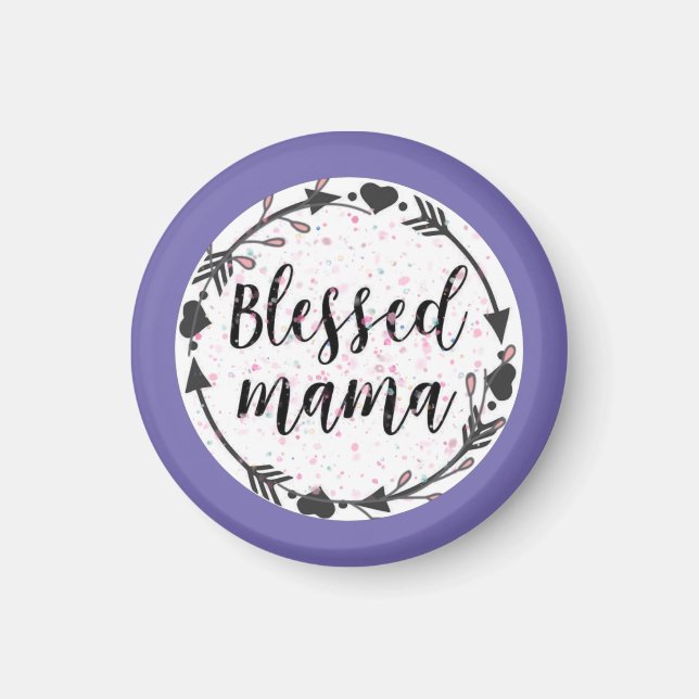 Bladad Mamma Magnet (Framsidan)