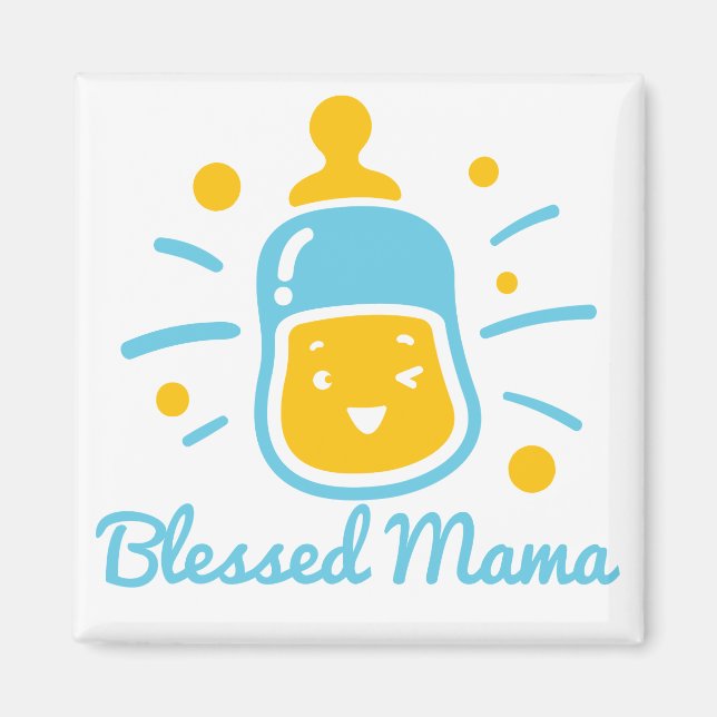 Bladad Mamma Magnet (Framsidan)