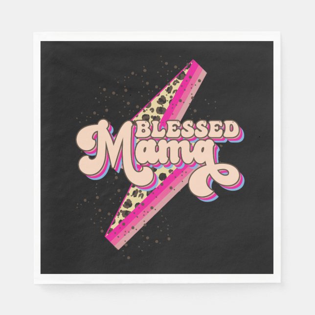 Bladad Mamma Pappersservett (Framsidan)