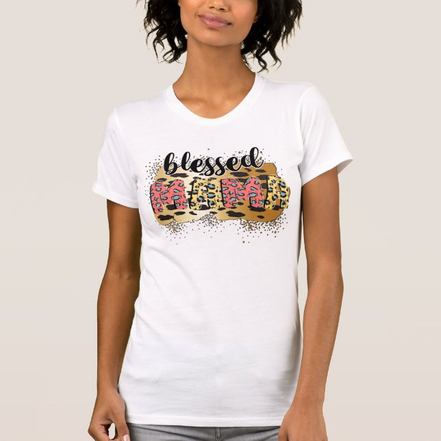 Bladad Mamma T-Shirt (Framsida)
