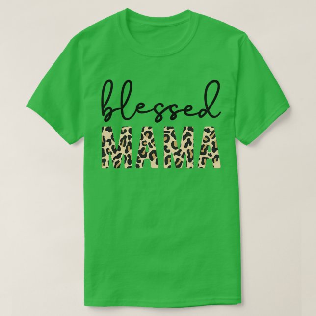 Bladad Mamma T Shirt (Design framsida)
