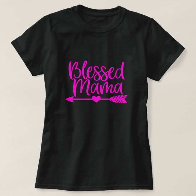 Bladad mamma t shirt (Design framsida)