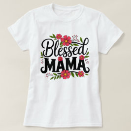 Bladad Mamma T-Shirt | Mors dag Gift