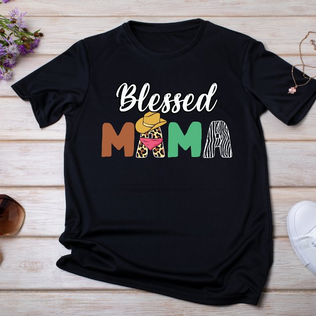 Bladad Mamma Westerna Mors dag T Shirt (Skapare uppladdad)