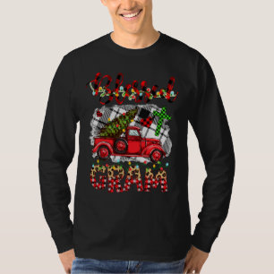 Bladad till Grammy-julen Red Lastbil T Shirt