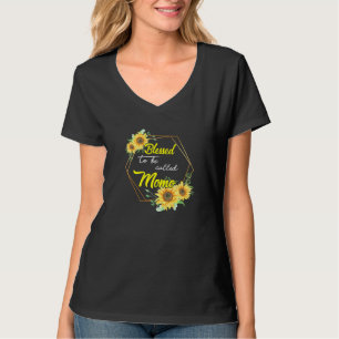 Bladad till Momo Solros Momo Mammor d T Shirt