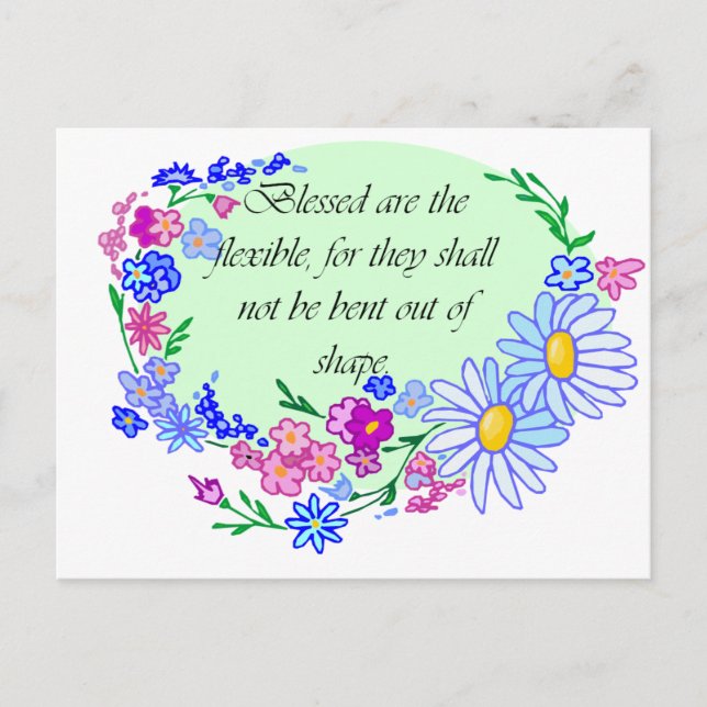 Bladade är Flexible Vykort (Framsida)