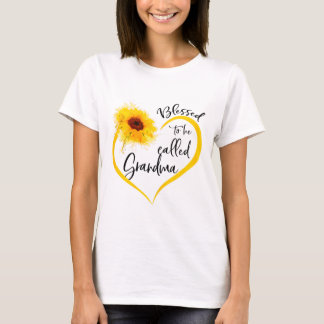 Bladade för att kallas morma solrosgåvor t shirt
