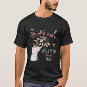 Bladade gigi-gåvor Cute Elephant Gifts for Gigi T Shirt