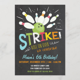 Blådagsinbjudan Blått Orange pojke Inbjudningar