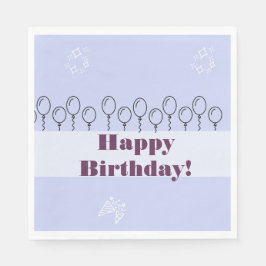 Blådagskycklingar Pappersservett