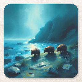 Blådagsmattor Underlägg Papper Kvadrat