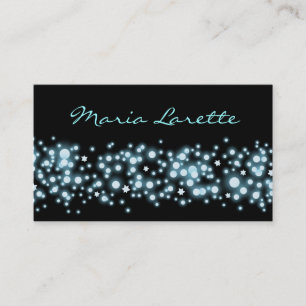 BLÅDANDE DOTS Party Planner Artist Designer Card Visitkort