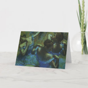 Blådansare av Edgar Degas, Vintage Impressionism Kort