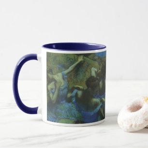 Blådansare av Edgar Degas, Vintage Impressionism Mugg