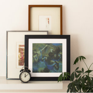 Blådansare av Edgar Degas, Vintage Impressionism Poster