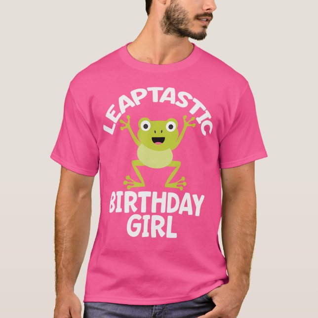 Bladår Birthday Girl Funny Pun 29 februari 29 febr T Shirt (Framsida)