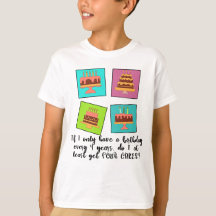 Bladår, födelsedag, får jag fyra CAKES