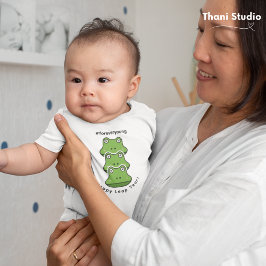 Bladår för unga 3 grodor feb 29 Firande T Shirt