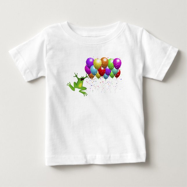 Bladår, grov, Baby T-shirt (Framsida)