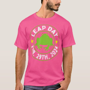 Bladåret födelsedag 29 februari 2024 Bladdag - fr. T Shirt