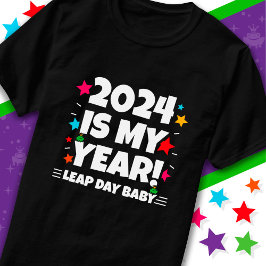 Bladårsdagen 2024 är mitt år feb 29:e födelsedagen t shirt