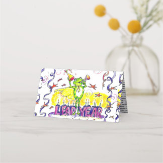 Bladårskort Placeringskort