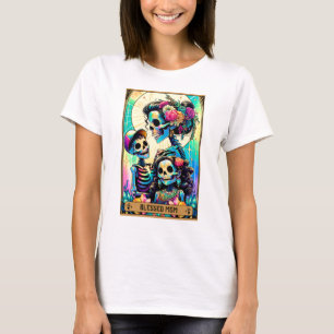 Bladat Mamma, Skeleton-Tarot Card T Shirt