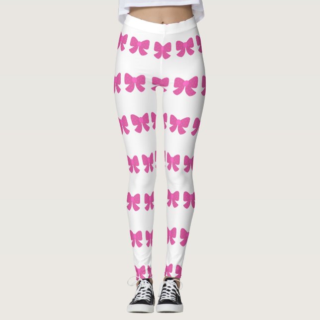 Bladbalkar Leggings (Framsida)