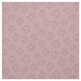 Bladblommor från Rosa Abstrakt Hand plockade Tyg