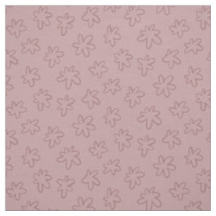 Bladblommor från Rosa Abstrakt Hand plockade Tyg