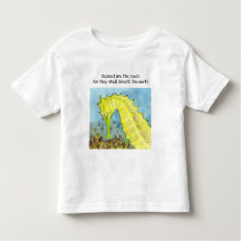 Bladda är den meek Seahorse T Shirt