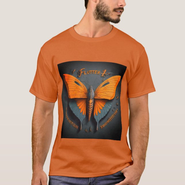 Bladda in i gemenskap t shirt (Framsida)