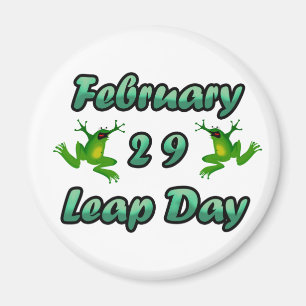 Bladdagen 29 februari magnet